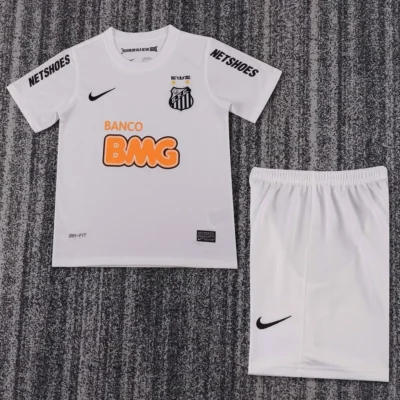 2013 Retro Santos Home kids kit jersey