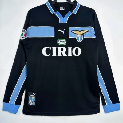 1998/1999 Retro Long Sleeve Lazio Away jersey