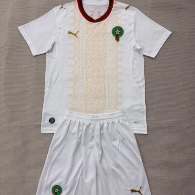 2026 Morocco Away kids kit jersey