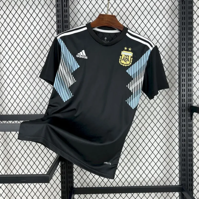 29564711555a6a96958af552b1b7998a 2018 Retro Argentina Away jersey - Image 1