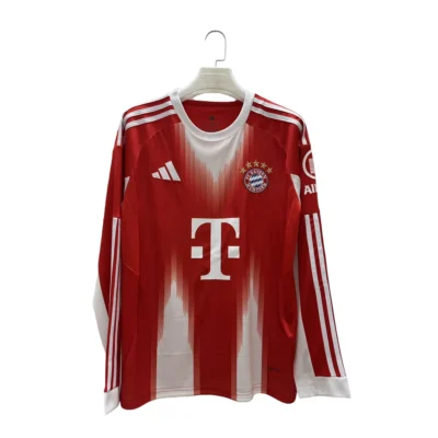 2025/2026 Long Sleeve Bayern Munchen Home jersey
