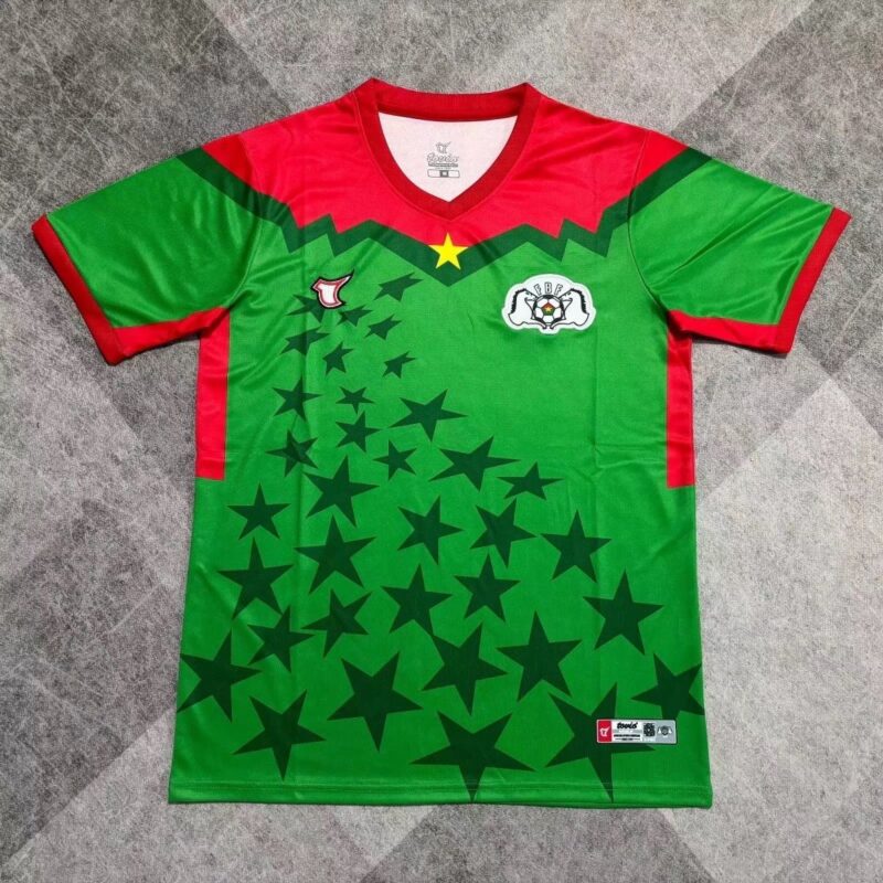 33bb246b-fa36-4731-a55d-334f8d42dc4a 2025 Player Version Burkina Faso home jersey - Image 1