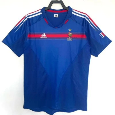 2004 Retro France Home jersey