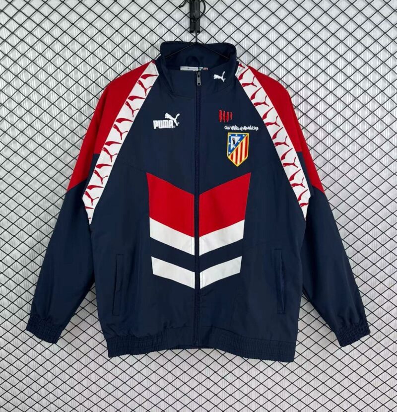 1995/1996 Retro Atletico Madrid Windbreakerjersey - Image 1
