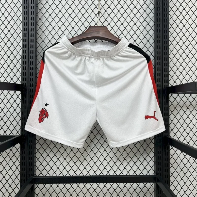 36d977d9f8c036b8757d33ea7d11f3bc 2025/2026 AC Milan Away Shorts - Image 1
