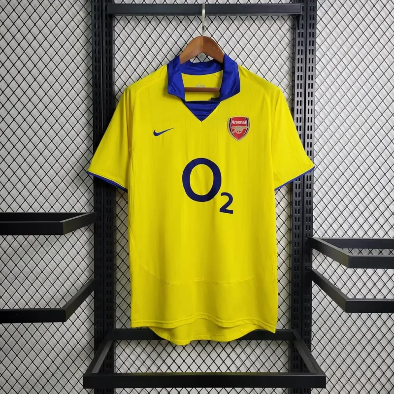 3b31add6128b9d7b93dae0a546e51aef 2003/2004 Retro Arsenal Away jersey - Image 1
