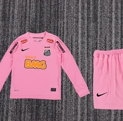 2013 Retro Long Sleeve Santos kids kit jersey