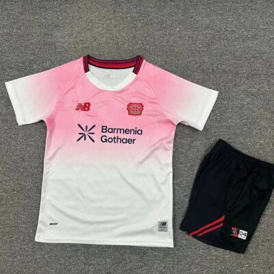 2025 Leverkusen Away Kids kit jersey