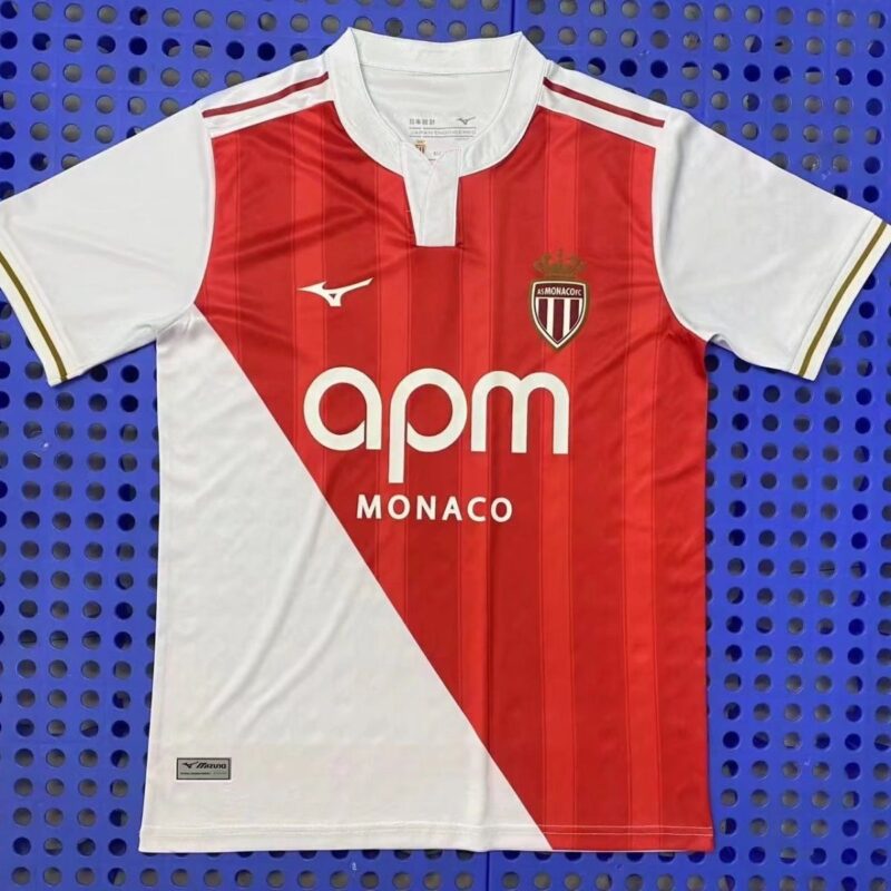 3e9d16e5-6d0d-4ce9-9604-26f494f76fa3 2025/2026 AS Monaco home jersey - Image 1
