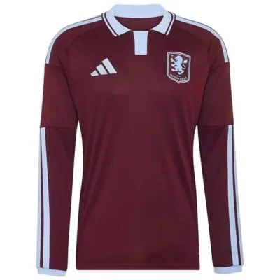 2026/2027 Long Sleeve Aston Villa Home jersey