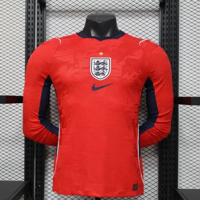 2026 Player Version Long Sleeve England Away jersey