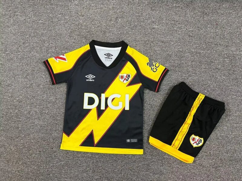 2025/2026 Rayo Vallecano Third Away kids kit jersey - Image 1