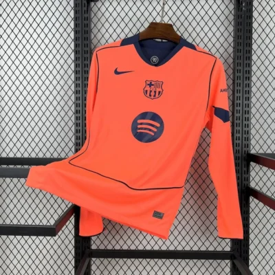 2025/2026 Long Sleeve Barcelona Third Away jersey