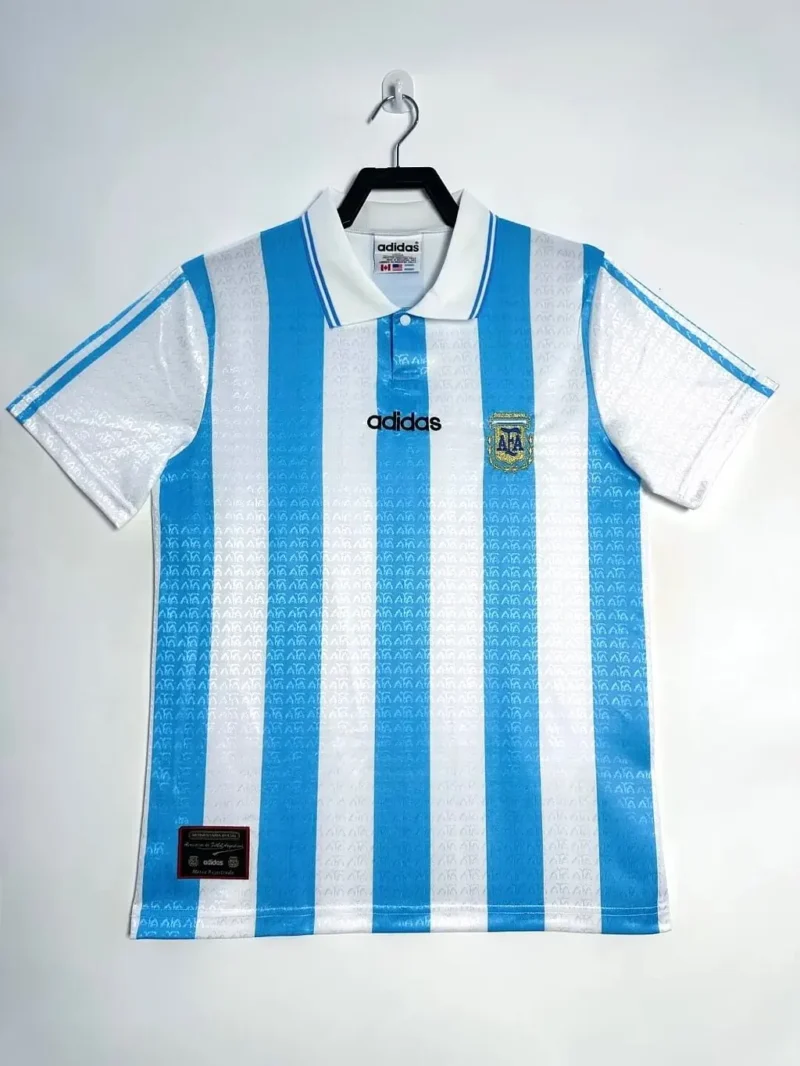 499bbadec6923edfe1447314d64c56a1 1994 Retro Argentina Home jersey - Image 1