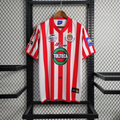 2001/2002 Retro Chivas de Guadalajara Home jersey