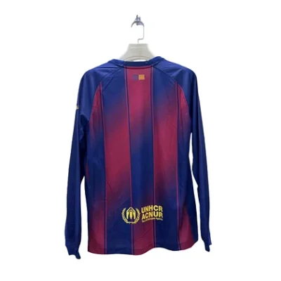 2025/2026 Long Sleeve Barcelona Home jersey - Image 2