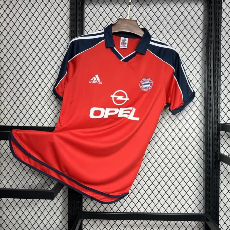 4b826694780adac88aee40fc8323cff2 2000/2001 Retro Bayern Munchen Home jersey - Image 1