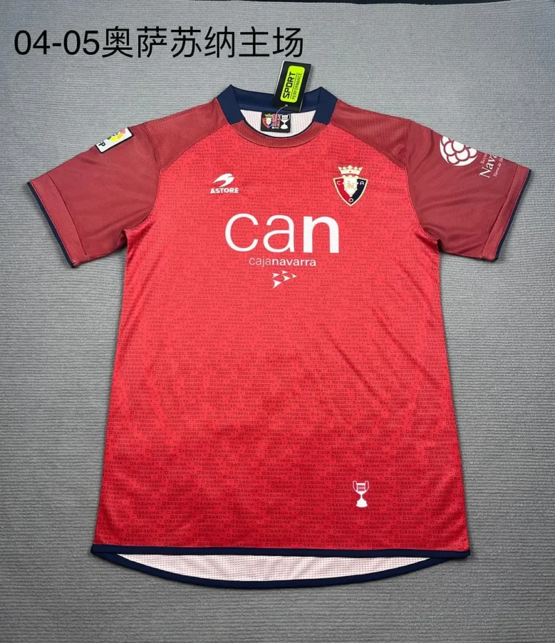 2004/2005 Retro Osasuna Home jersey - Image 1