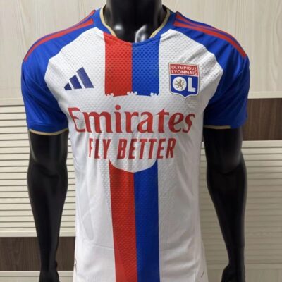 2026/2027 Player Version olympique Lyonnais home jersey