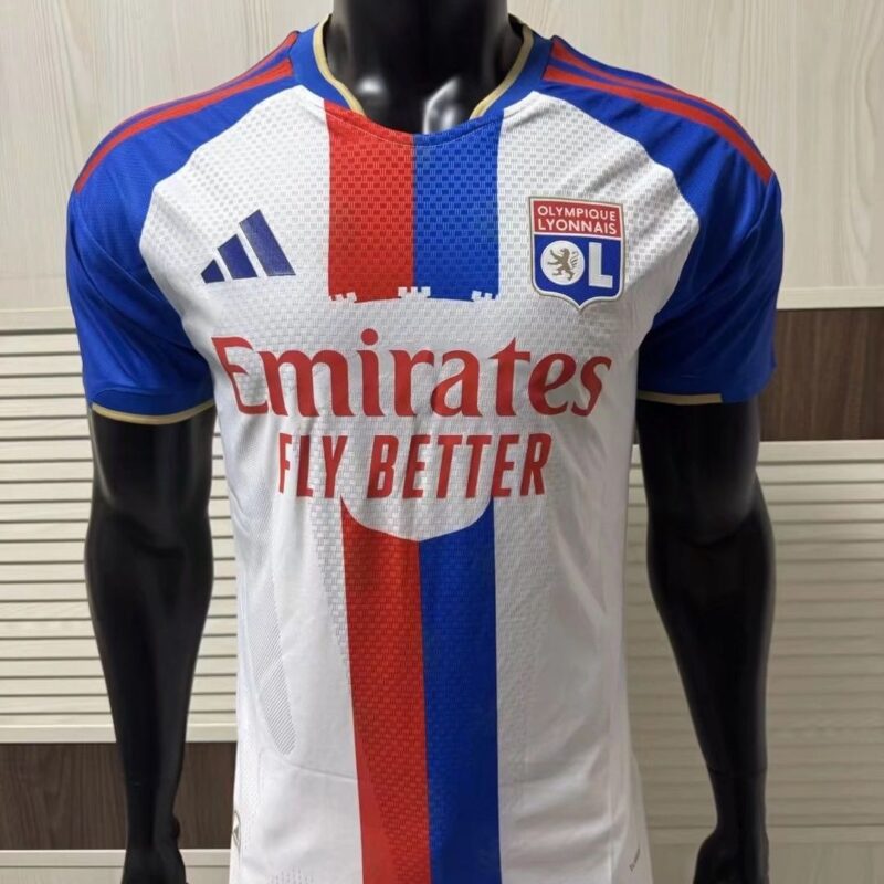 558bfe8d-d64e-4781-bbbd-83bd7760ddc9 2026/2027 Player Version olympique Lyonnais home jersey - Image 1