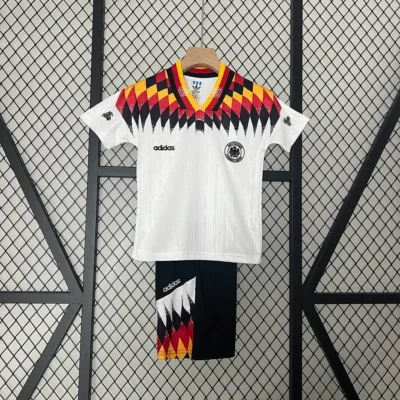1994 Retro Germany Home kids kit jersey