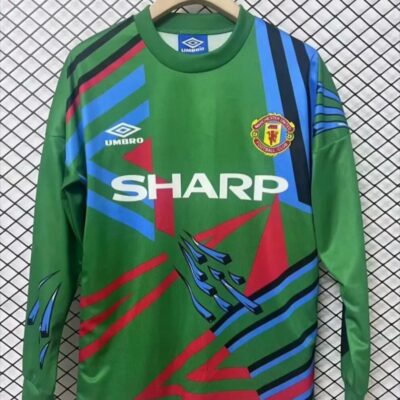1992/1993 Retro Long Sleeve Manchester United Goalkeeper jersey