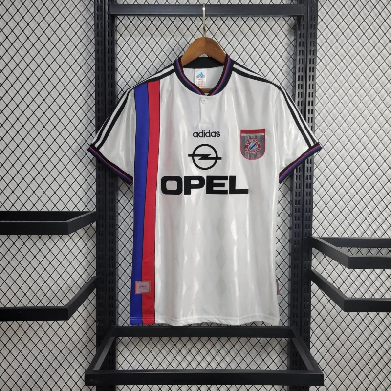 58441d2b1b96d6af5a37bf9fbb44b79d 1996/1998 Retro Bayern Munchen Away jersey - Image 1