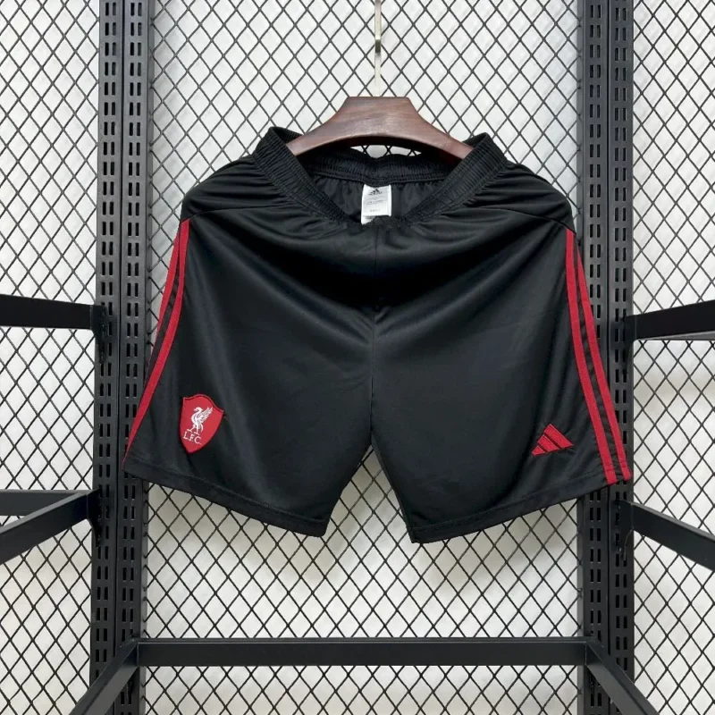 5883d5a747f95463b0f4fe0df7a12c9d 2025/2026 Liverpool Away Shorts - Image 1