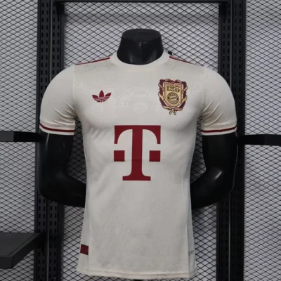 2025/2026 Player Version Bayern Munchen 125th Anniversary jersey