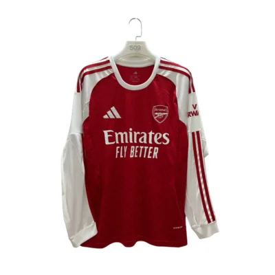 2025/2026 Long Sleeve Arsenal Home jersey