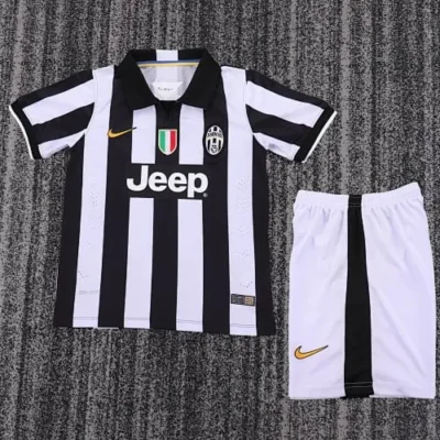 2014/2015 Retro Juventus Home kids kit kids kit jersey
