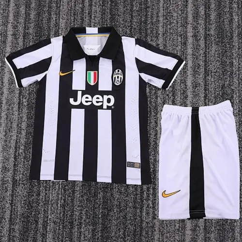 6227cb7c6f631747d97dd533844db29f 2014/2015 Retro Juventus Home kids kit kids kit jersey - Image 1