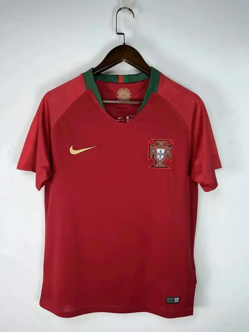 62e8e3f3948b6cdf6ea09f66ba4e6ecb 2018 Retro Portugal Home jersey - Image 1