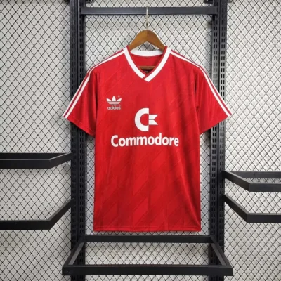 1986 Retro Bayern Munchen Home jersey