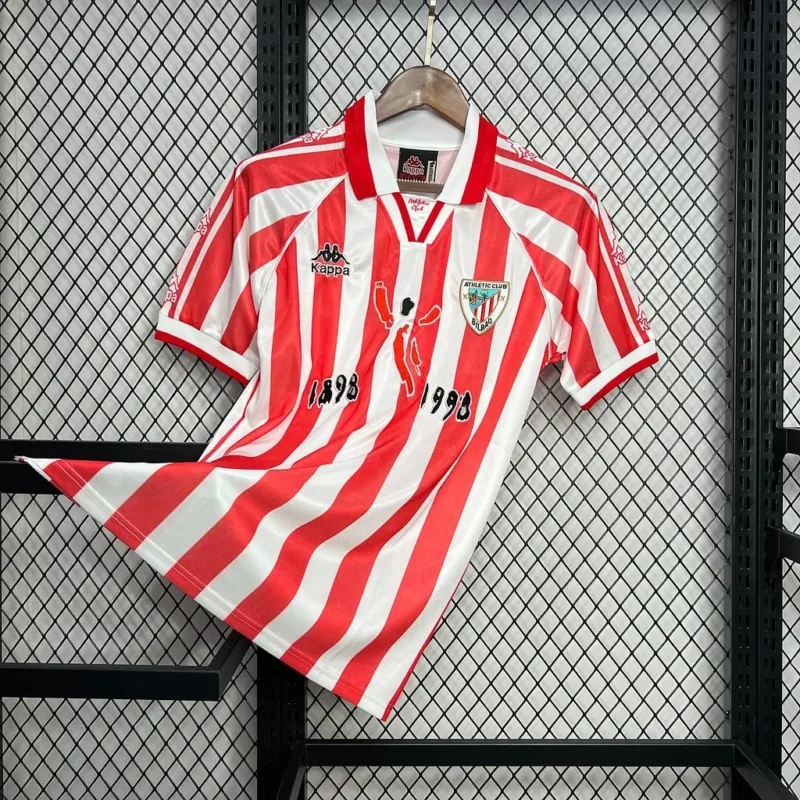 1997/1998 retro Athletic Bilbao Home jersey - Image 1