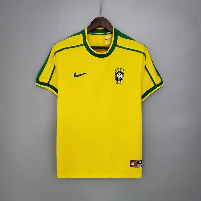 1998 Retro Brazil Home jersey - Image 1