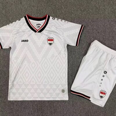2026 Iraq away kids kit jersey