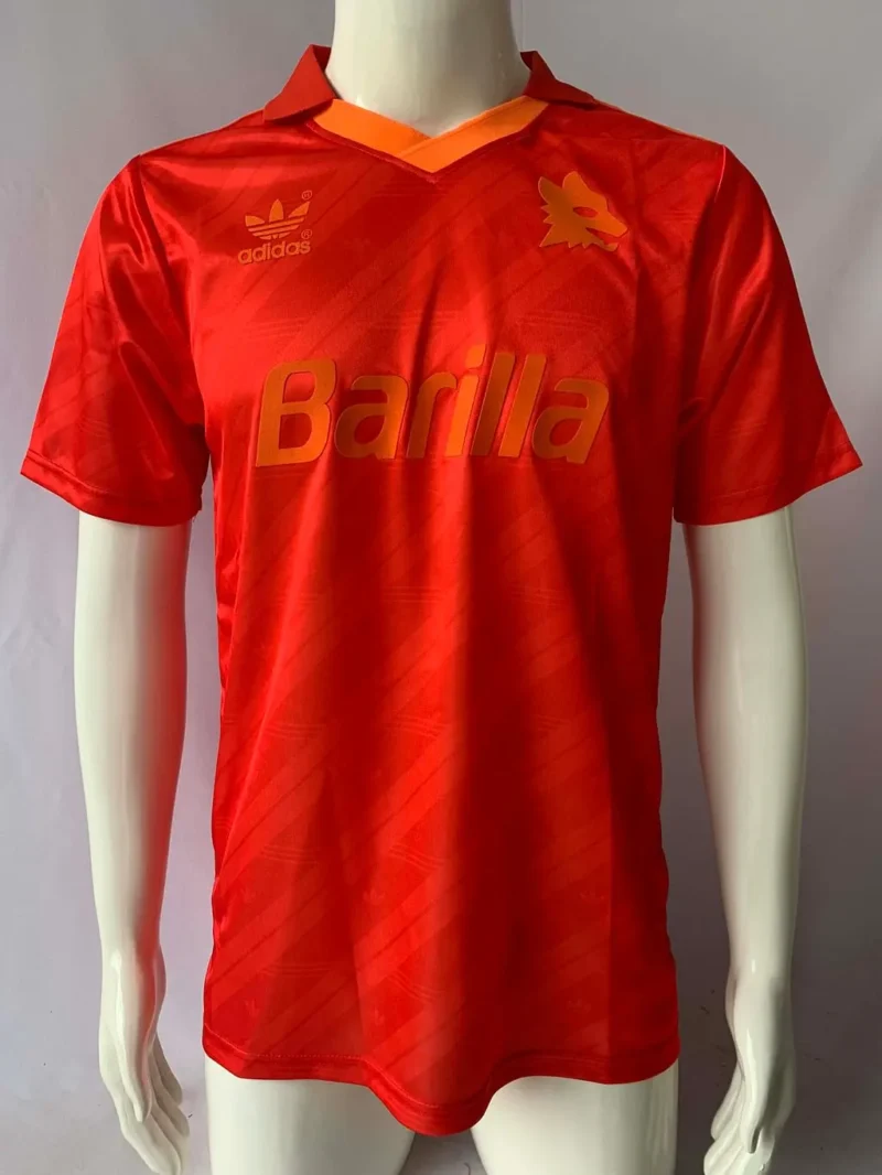 75b8002cdb7df5e438cc2e503f2718df 1992/1993 Retro AS Roma Third Away jersey - Image 1