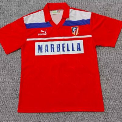 1990/1991 Retro Atletico Madrid Away jersey