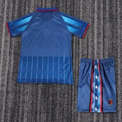 1995/1996 Retro AC Milan Away kids kit jersey - Image 2