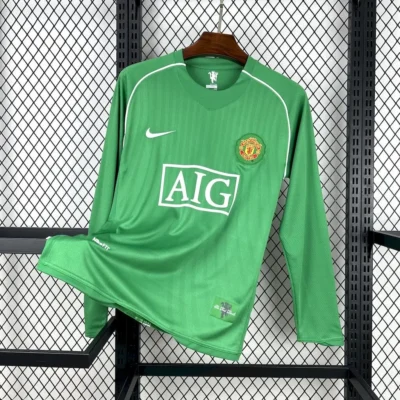 2007/2008 Retro Long Sleeve Manchester United Goalkeeper jersey