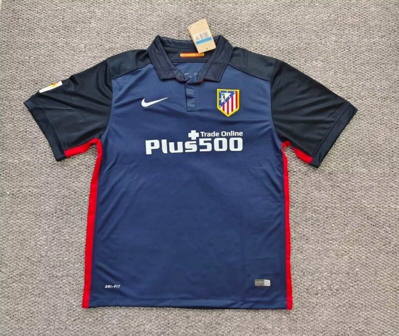 7d76e83e46ed241ab2feb97d0f762934 2016/2017 Retro Atletico Madrid Away jersey - Image 1