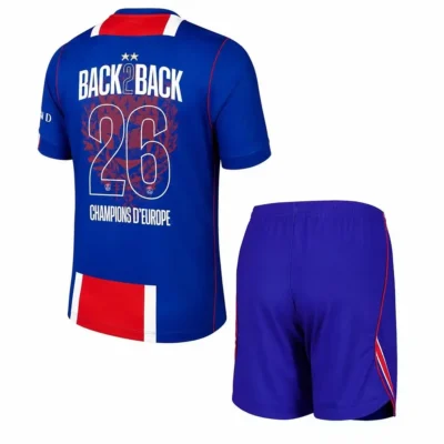 2026/2027 Paris Saint-Germain Home kids kit jersey
