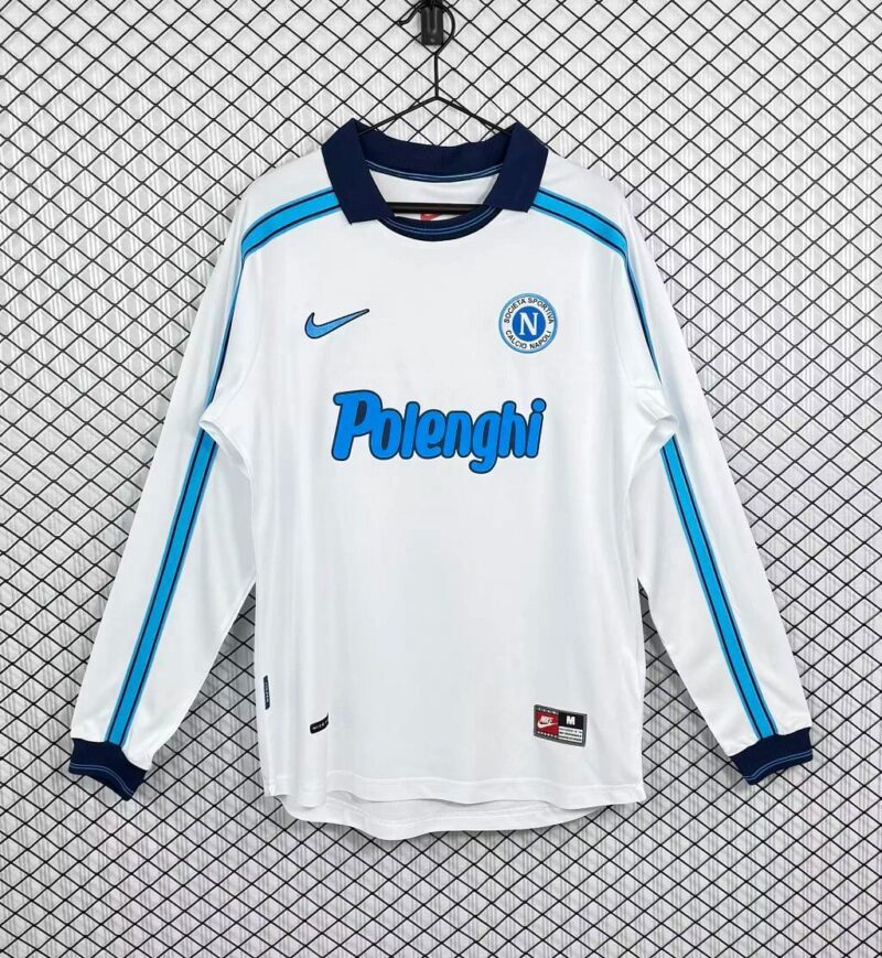 1998/1999 Long Sleeve Retro Napoli Away jersey - Image 1