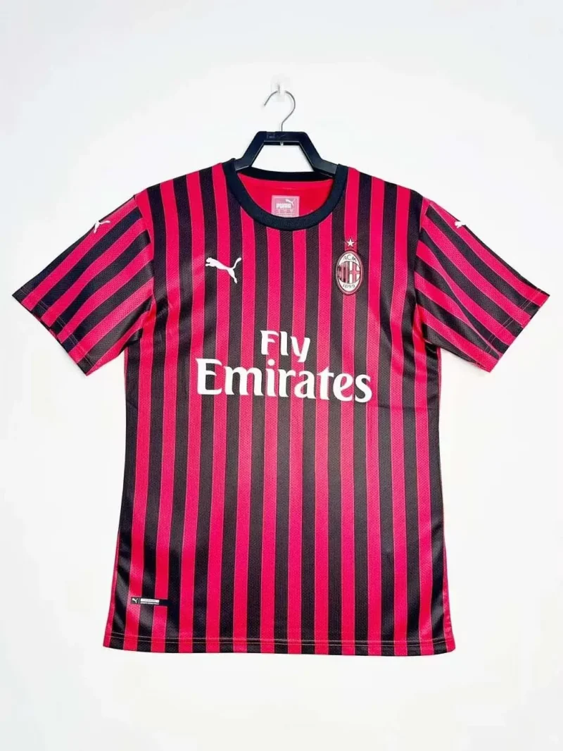 887efbaa2b99d9d9c2bdc58bac5255f0 2019/2020 Retro AC Milan Home jersey - Image 1