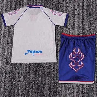 1998 Retro Japan Away kids kit jersey - Image 2