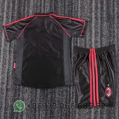 1998/1999 Retro AC Milan Home kids kit jersey - Image 2
