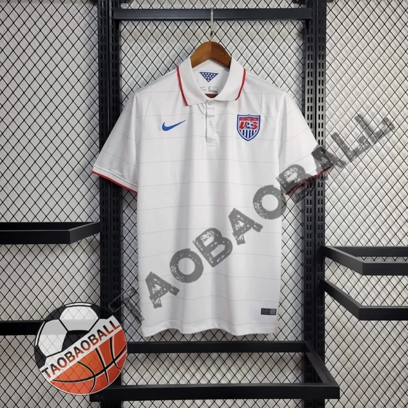 8ebb05ec3e8d0856316ef3cf673eed52 2014 Retro United States Home jersey - Image 1