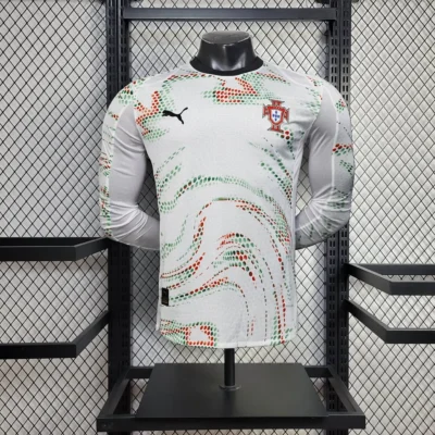 2025 Long Sleeve Player Version Portugal Away jersey