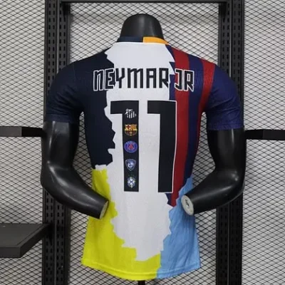 2025/2026 Player Version 11# NEYMAR JR Barcelona/PSG/Santos/Brazil jersey - Image 2